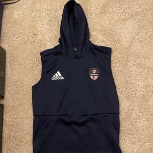 Adidas USAV Sleeveless  Volleyball Hoodie